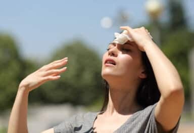 Hot weather