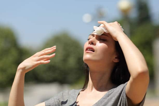 Hot weather