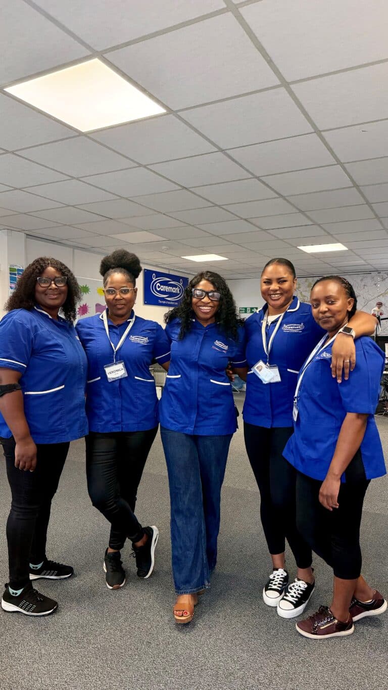Care assistants at Caremark North Herts and Stevenage worked together in a small team to deliver care quality commission good outcomes for the client