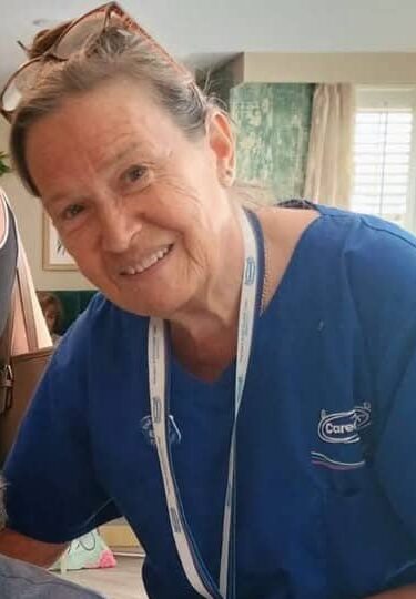 Julie, five years of dedicated service as a care assistant at Caremark Arun
