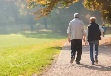 older people confident outdoors