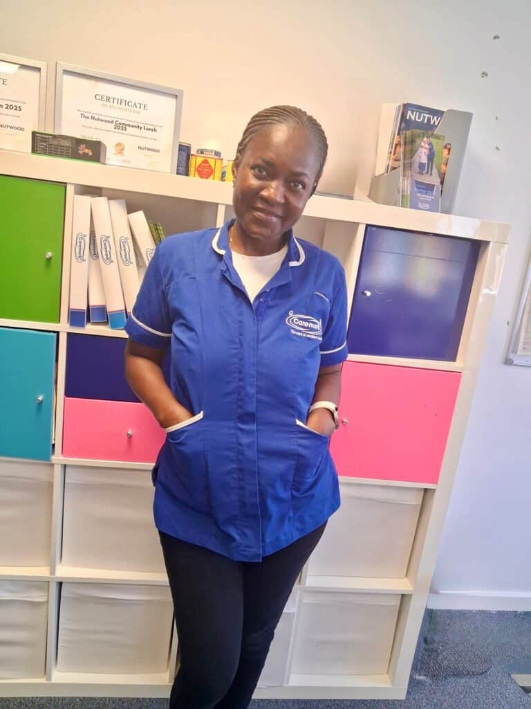 Care assistants at Caremark North Herts and Stevenage worked together in a small team to deliver care quality commission good outcomes for the client