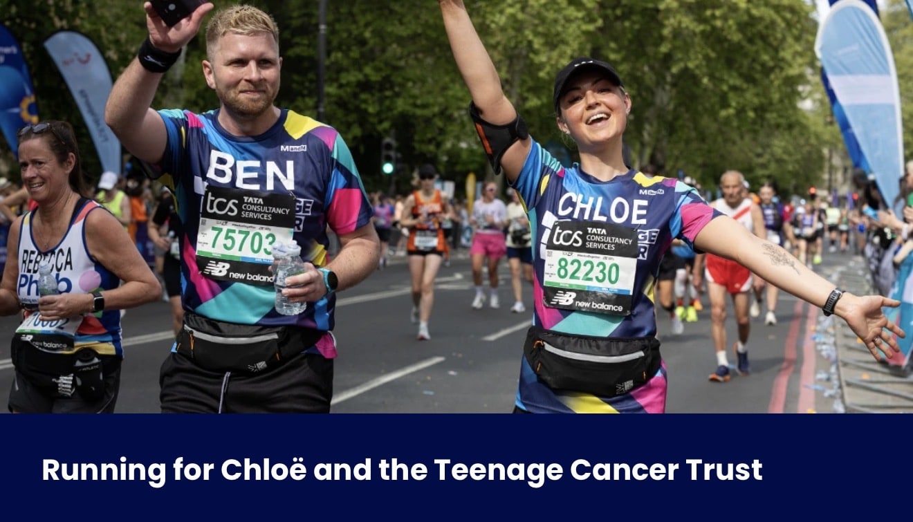 Running the London Marathon for Teenage Cancer Trust