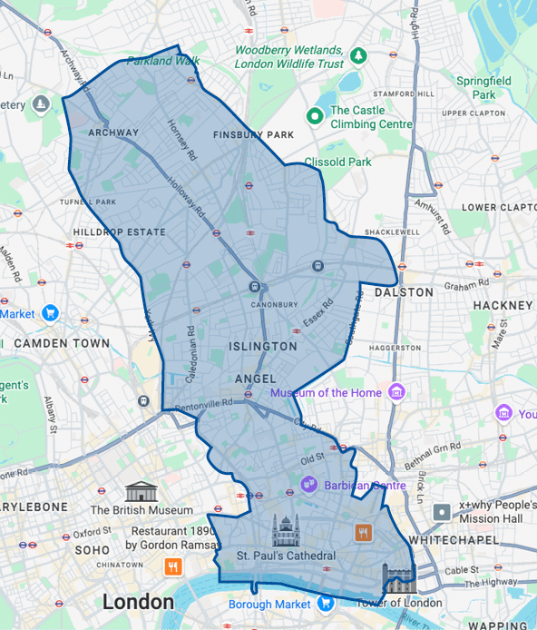 Islington and City