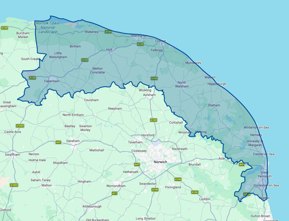 North Norfolk and Great Yarmouth