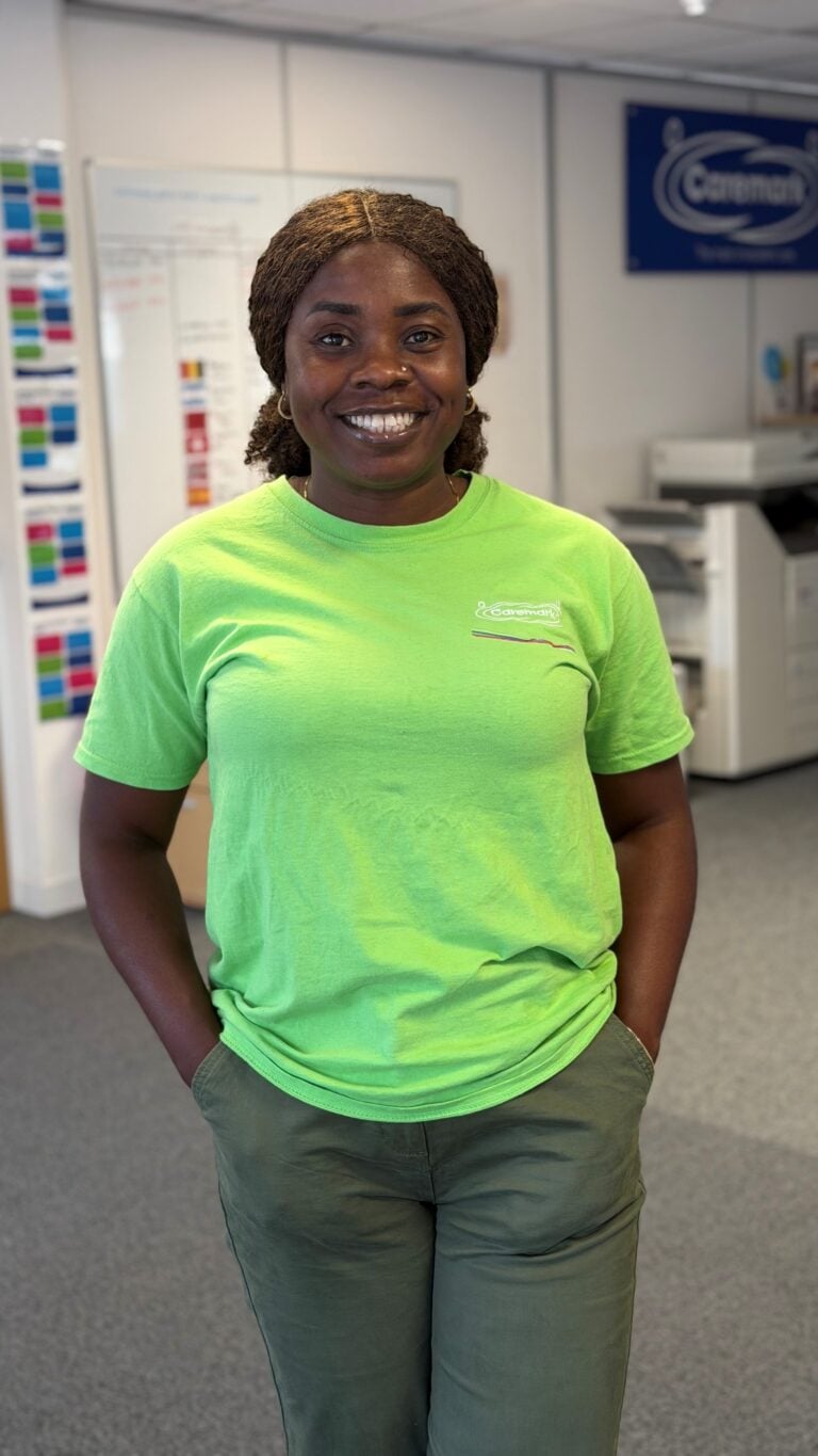 Care assistants at Caremark North Herts and Stevenage worked together in a small team to deliver care quality commission good outcomes for the client