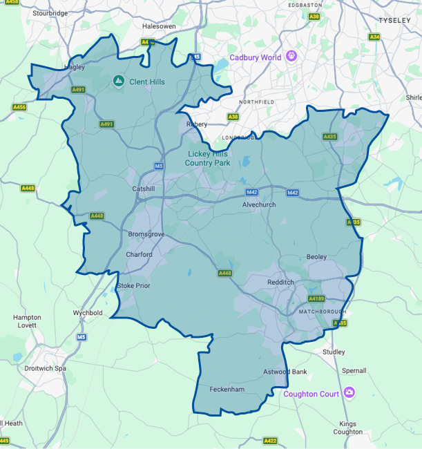 Redditch and Bromsgrove
