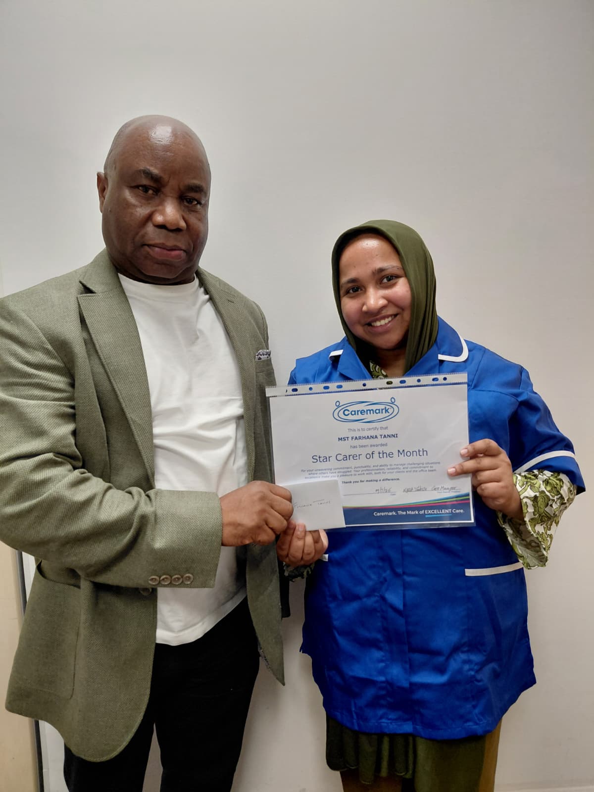 June Star Carer Award
