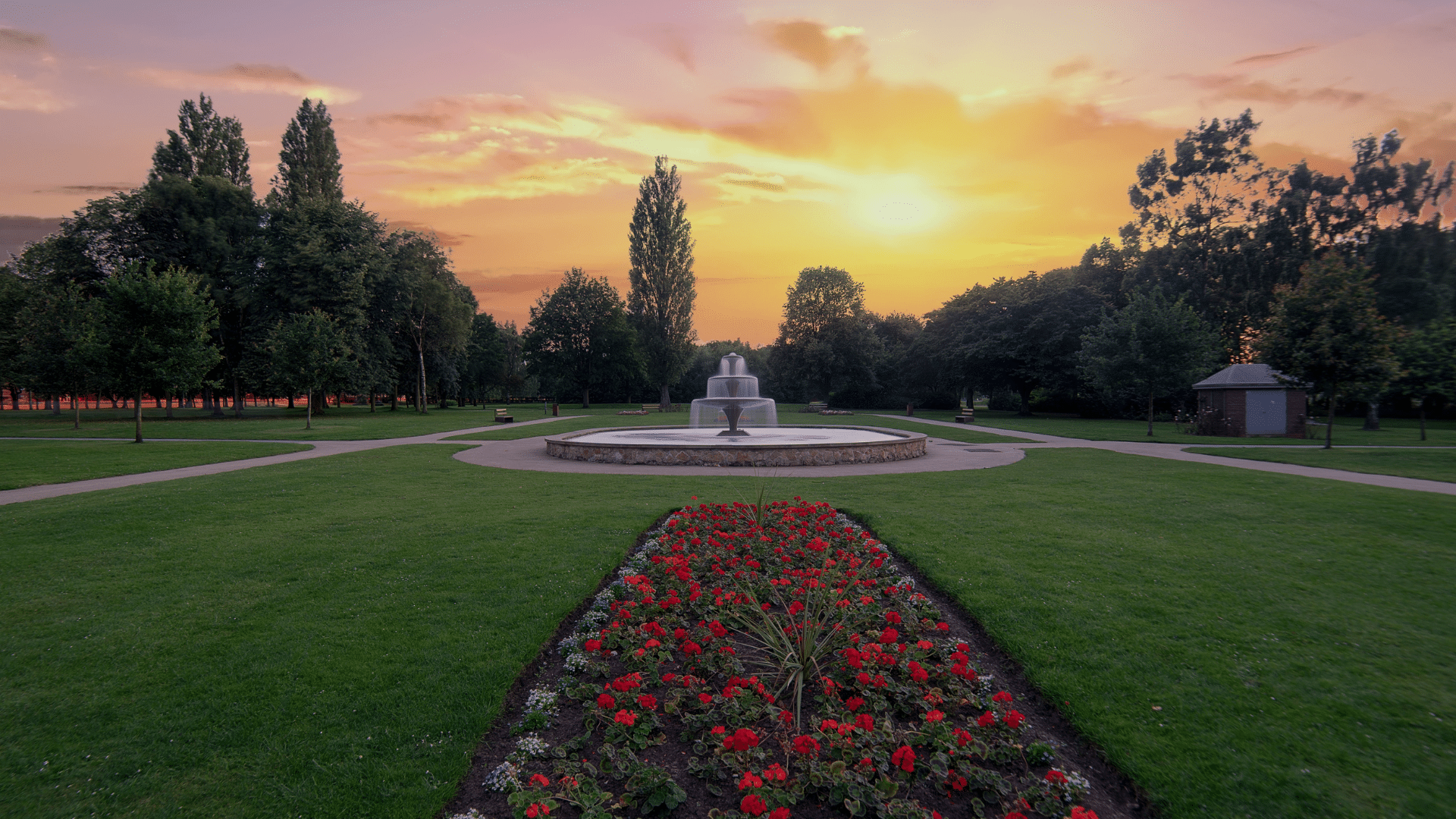 Central Park in Scunthorpe, a welcoming green space that supports community wellbeing across North Lincolnshire.