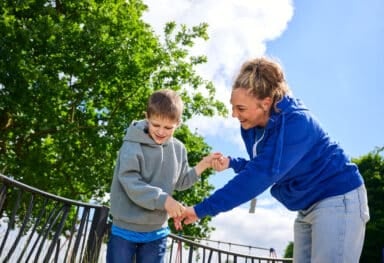 family friendly jobs in care