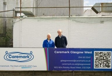 Caremark Pollok Sponsorship Board