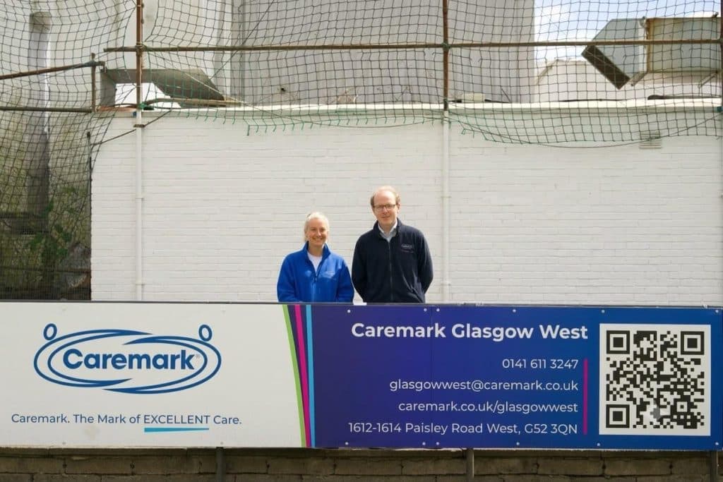 Caremark Pollok Sponsorship Board