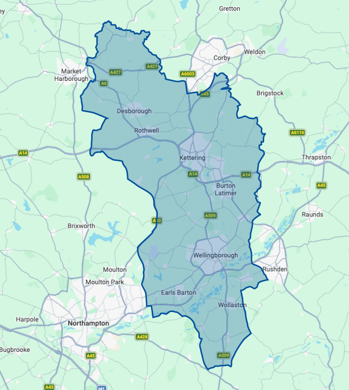 Kettering and Wellingborough