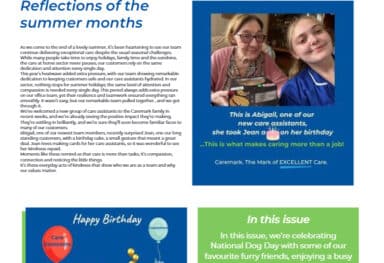 Newsletter August front page