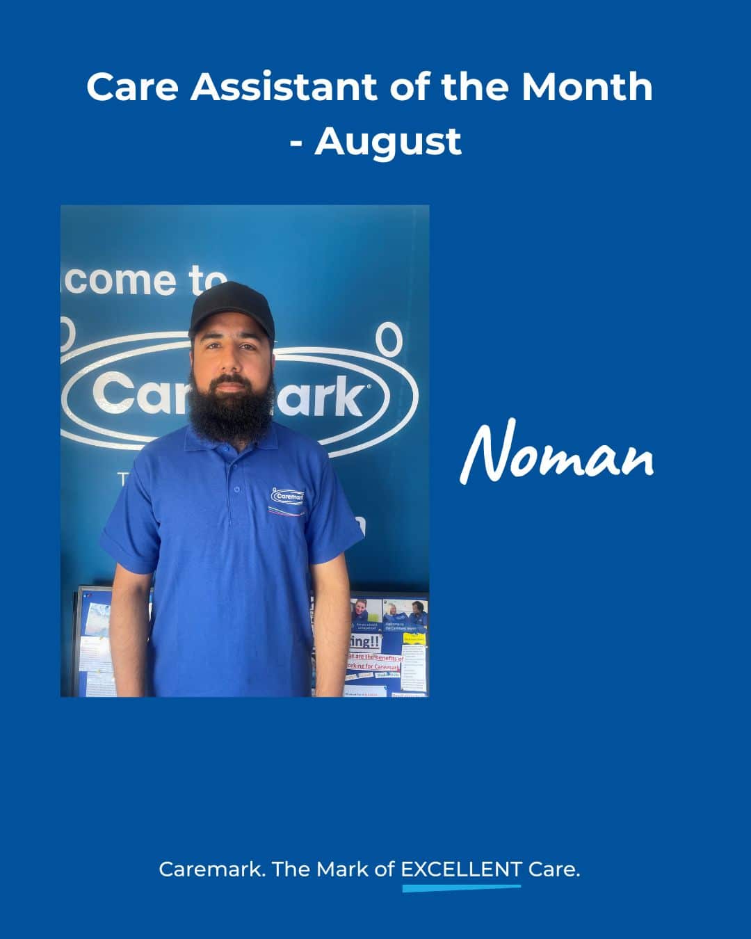 Care assistant of the month