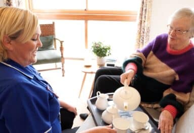 Support for family carers in Cambridge through respite care at home