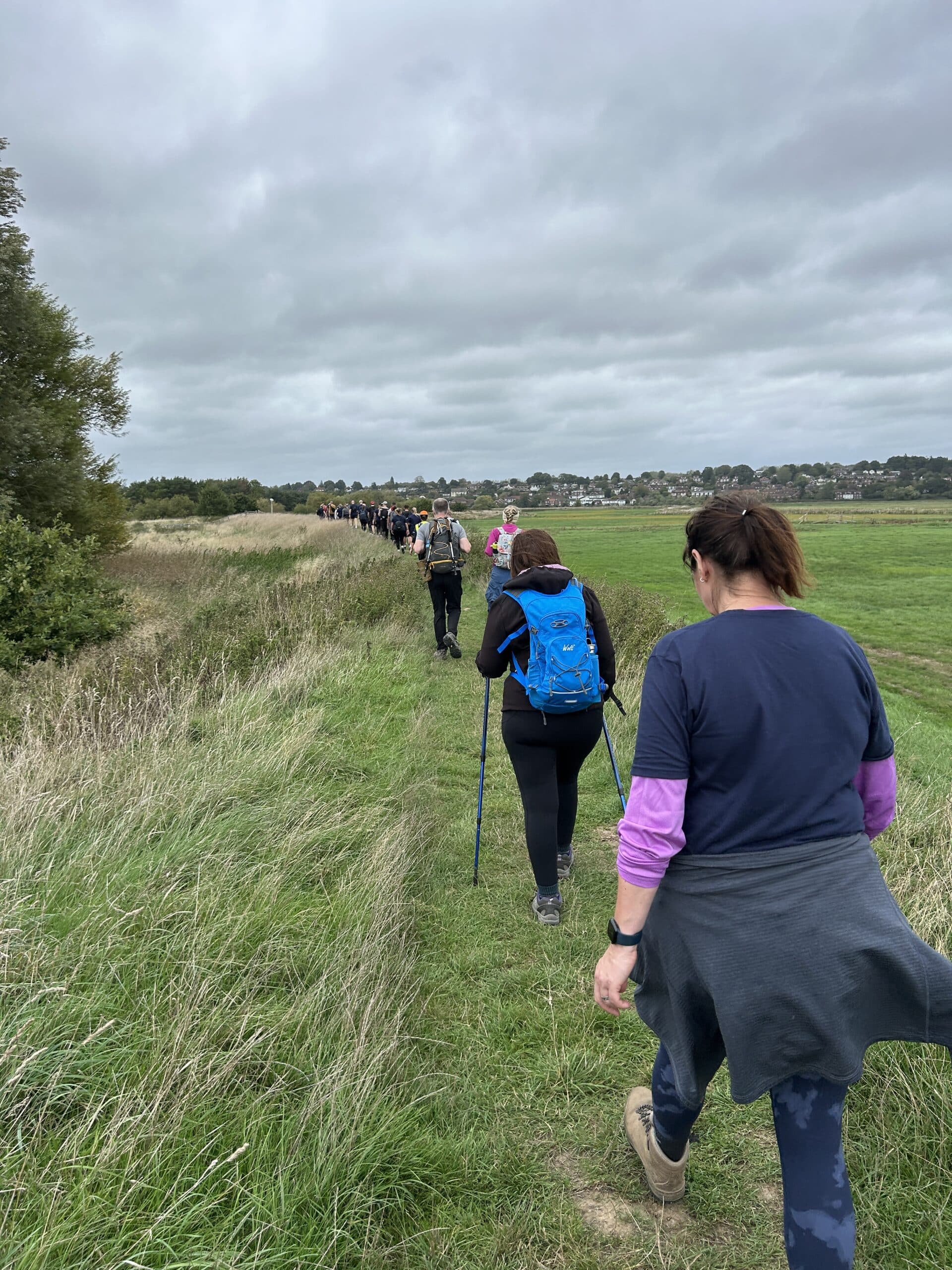 Horsham Matters Sponsored Walk. View to Pulborough West Sussex