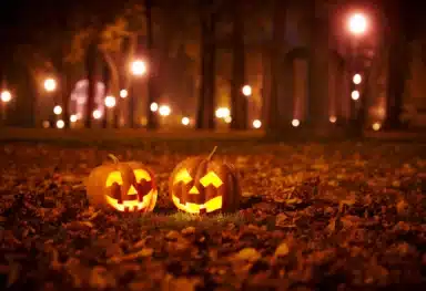 celebrating halloween with elderly loved ones