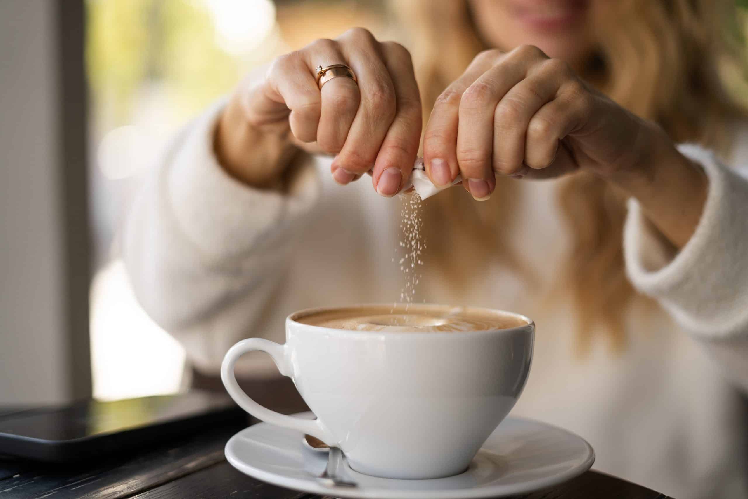 Coffee in a coffee shop