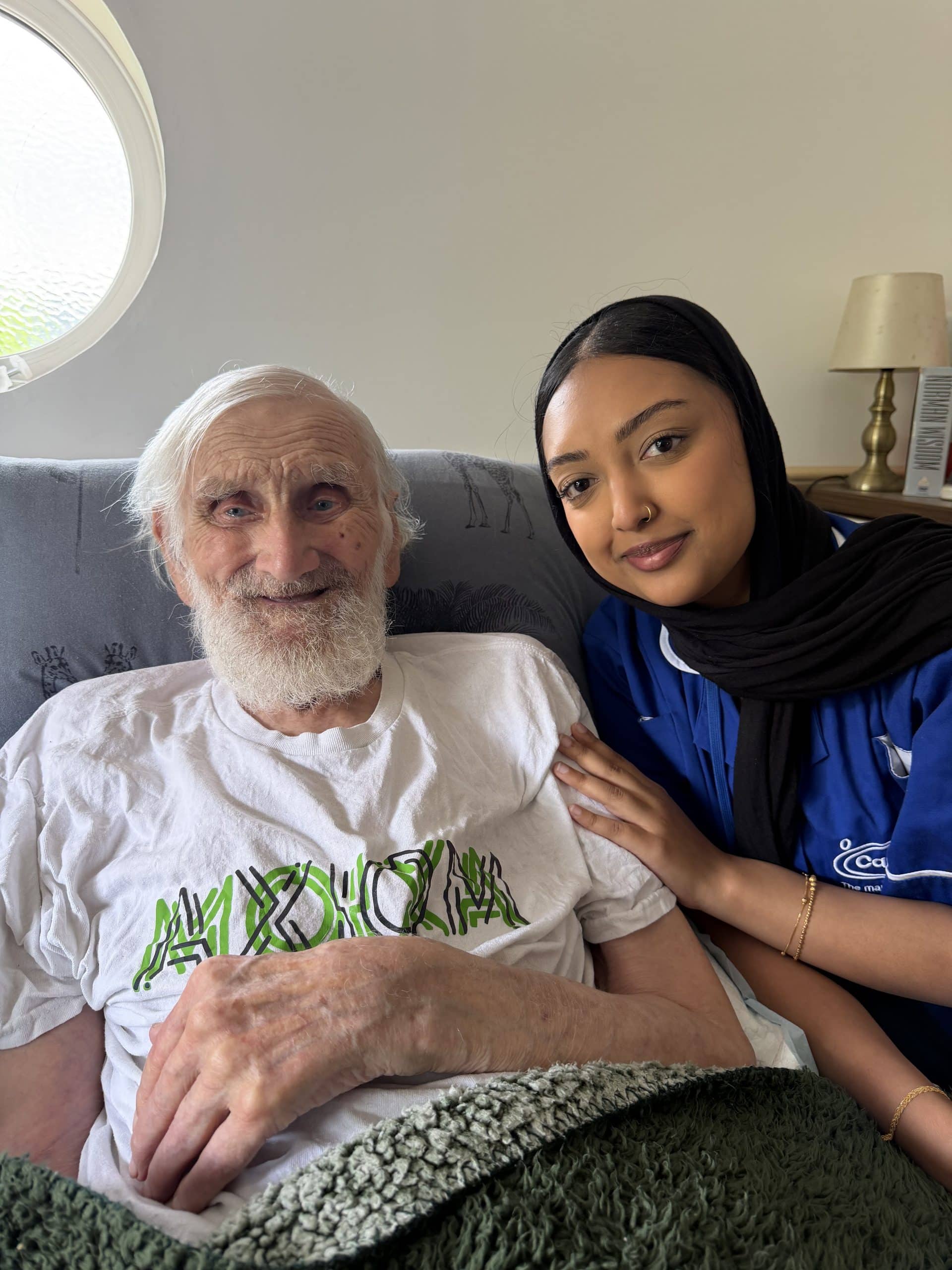 AN INSPIRING CAREER IN CARE- Asiya & Gordon